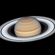 Saturn, as seen by the Hubble Space Telescope in 2019.